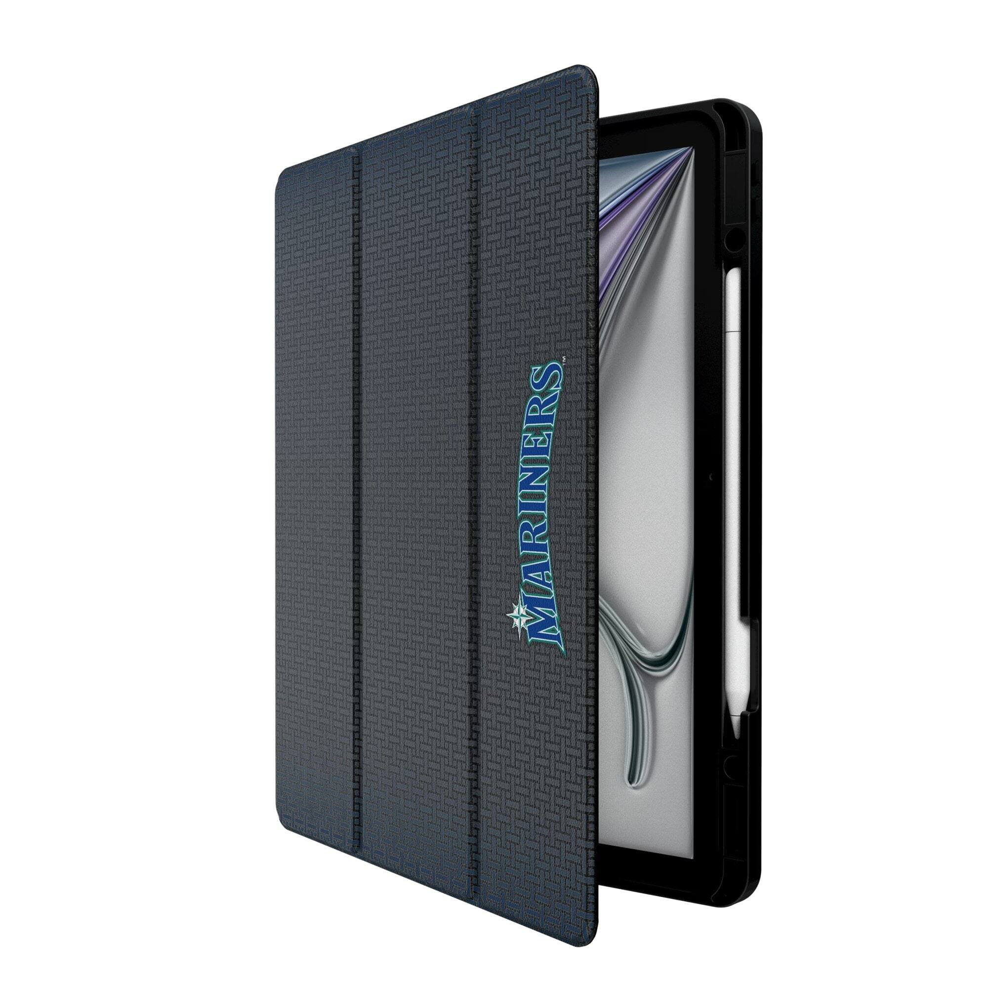 Alt View 1. Keyscaper - Seattle Mariners iPad Case - 13in Air M2 - Black.
