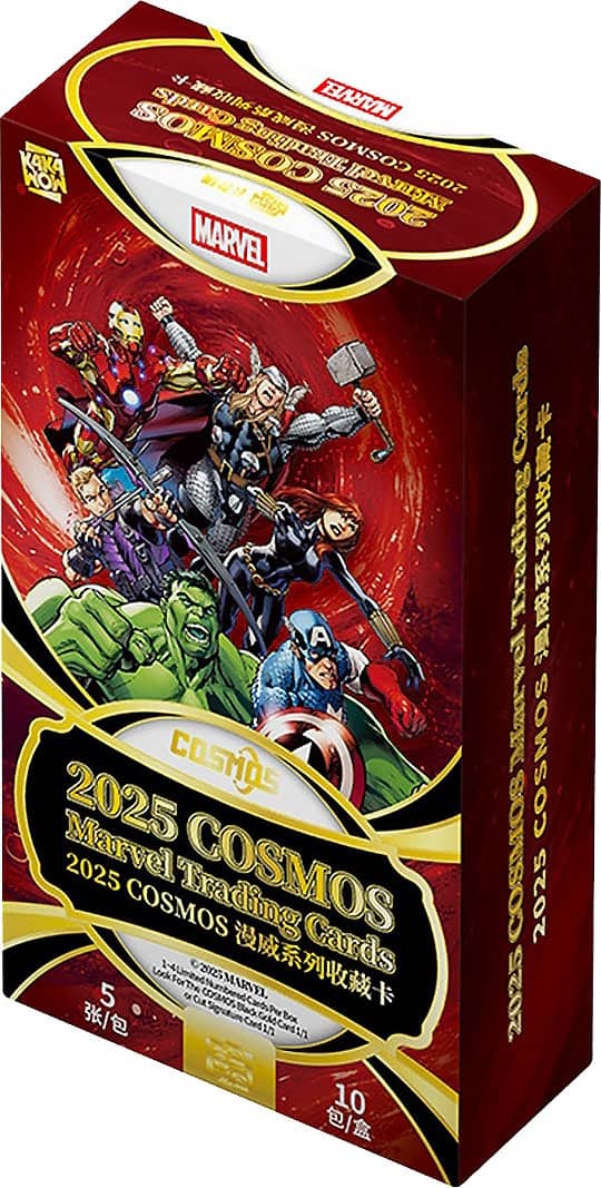 2025 Kakawow Cosmos Marvel Trading Cards Box (10 Packs)