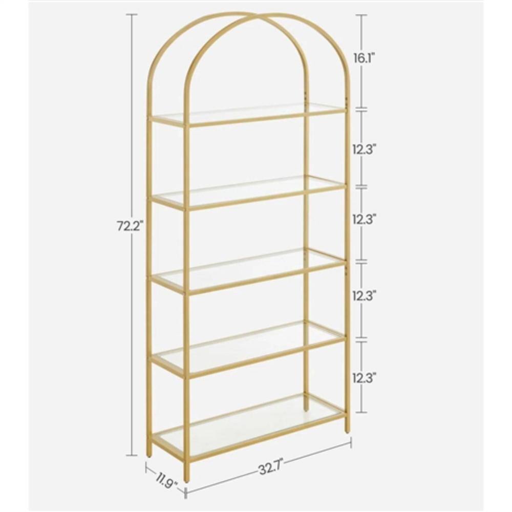 - Height: 72.2"
- Width: 32.7"
- Depth: 16.1"
- Shelf Depth: 12.3"
- Shelf Spacing: 12.3"
- Bottom Shelf Depth: 11.9"