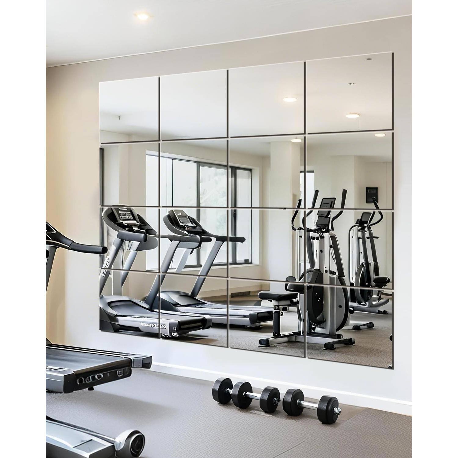 The text in the image reads:
"RENOVATED GYM"