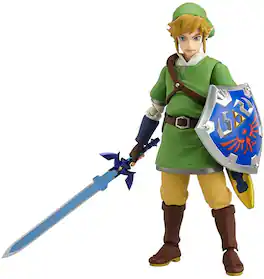 Max Factory - Legend of Zelda Skyward Link Action Figure by Figma - Green
