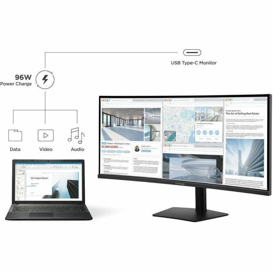 USB Type-C Monitor  
96W Power Charge  
Data Video Audio  
The Art of Selling Real Estate  
$2,000-$5,500  
Q2 Analysis Report