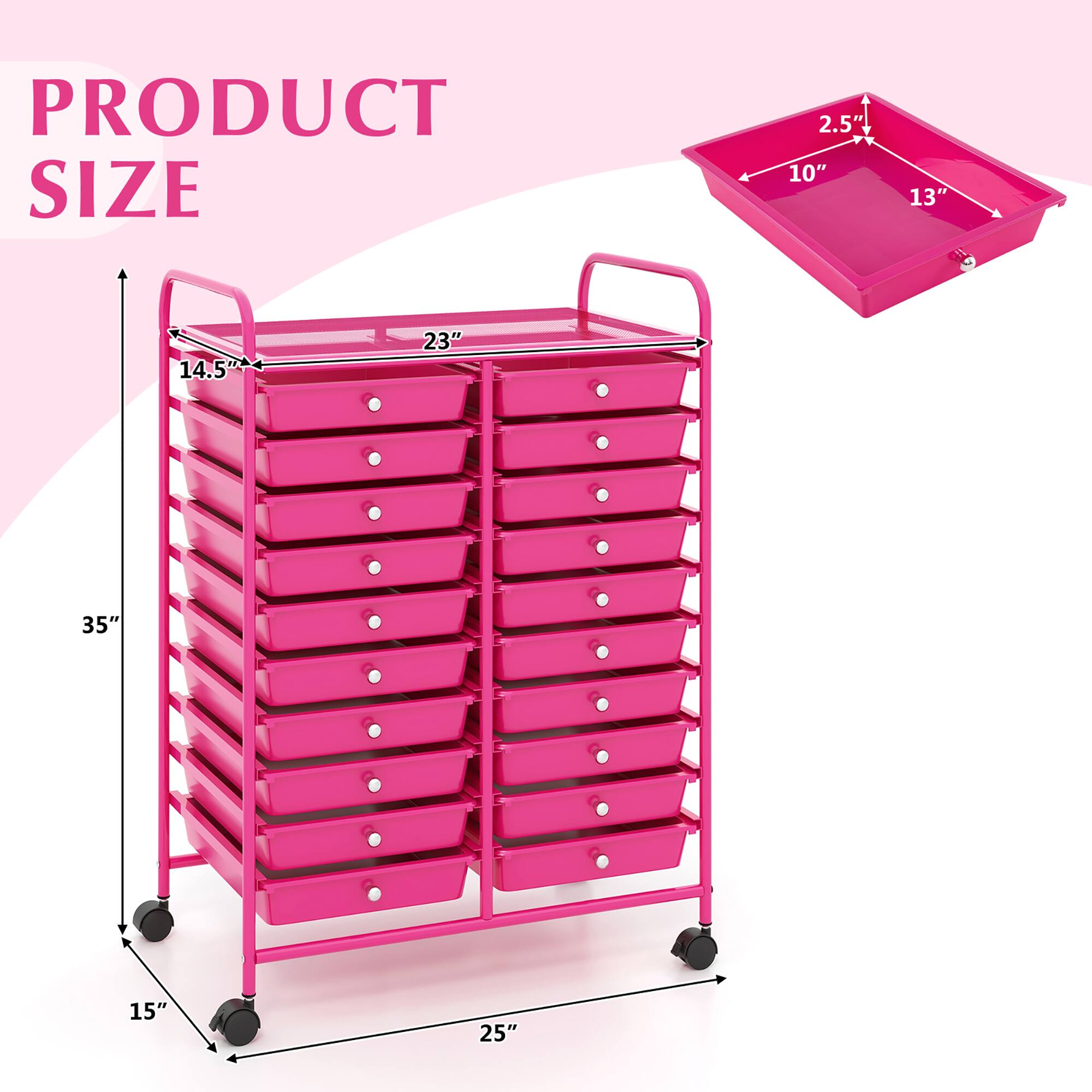 PRODUCT SIZE

2.5" x 10" x 13"

14.5" x 23" x 35"

15" x 25"