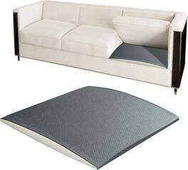 wowmax - Sofa Cushion Replacement for Sagging Couches - 20"x20" High-Density Foam Seat Pad, Durable Support & Comfort, 1Pcs - Gray
