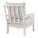 Alt View 12. OSP Home Furnishings - Kaylee Spindle Chair - White Linen.