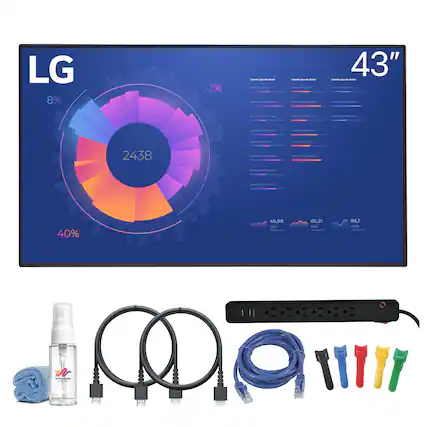 LG 8% 52% 43" 2438 40% 46,98 65,21 86,1