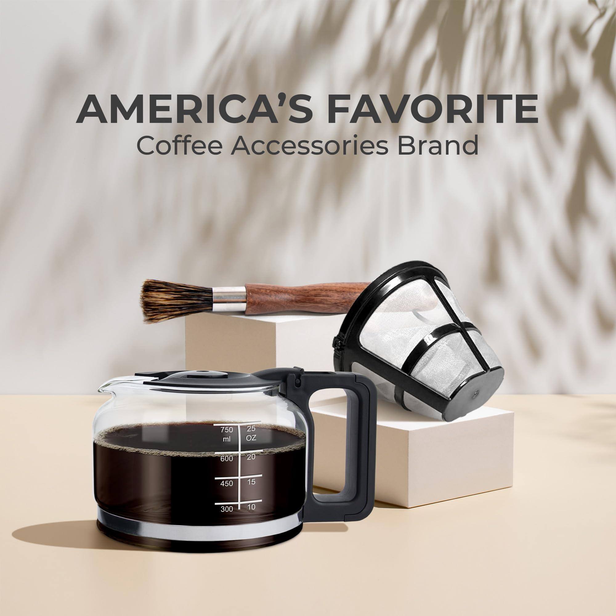 AMERICA'S FAVORITE  
Coffee Accessories Brand  

750 ml 25 OZ  
500 20  
450 15  
300 10