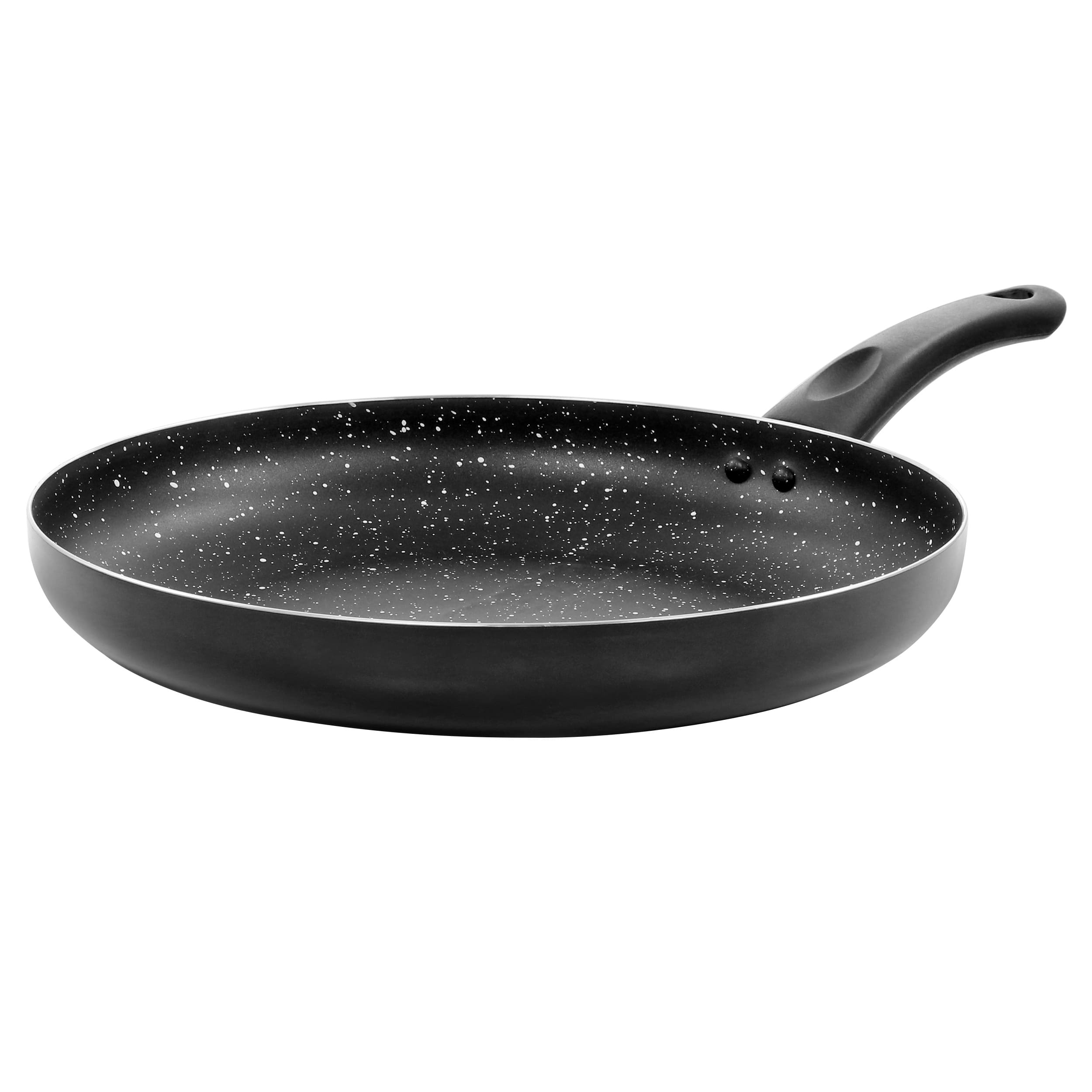 Oster - Luneta 12 Inch Aluminum Nonstick Frying Pan With Bakelite Handle - Black