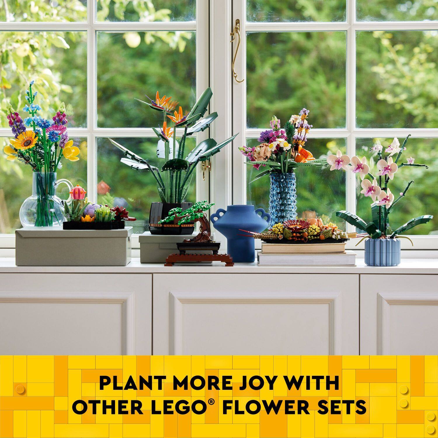PLANT MORE JOY WITH OTHER LEGO® FLOWER SETS