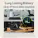 Long Lasting Battery: Up to 29 hours of video playback. - 72Wh. *Video playback time testing conducted by LG in March 2023 using Full HD video playback (1080p resolution), airplane mode on, 150 nits brightness, earphones, and default options. Actual battery usage time and performance may vary depending on various factors, including network connectivity and application use.