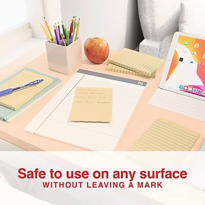 Safe to use on any surface  
WITHOUT LEAVING A MARK