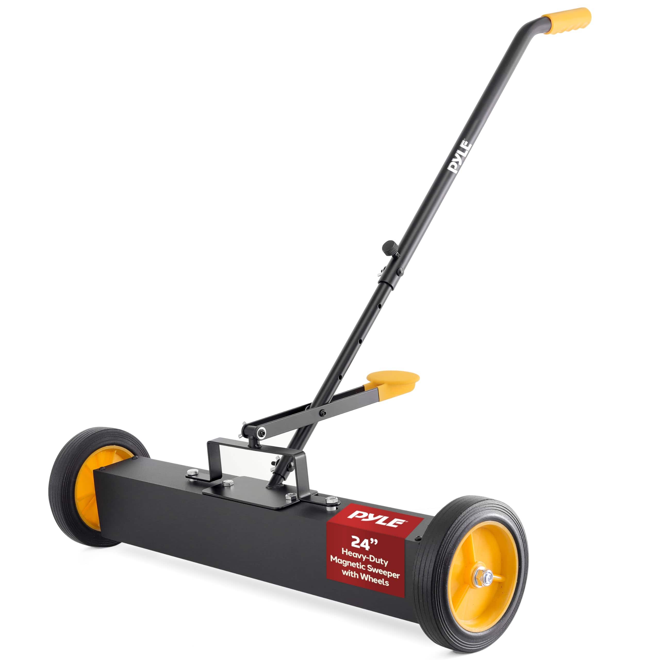 "Pyle - 24"" Rolling Magnetic Sweeper with Adjustable Handle – Durable Metal Construction for Industrial Use" price history on PriceWatchPro