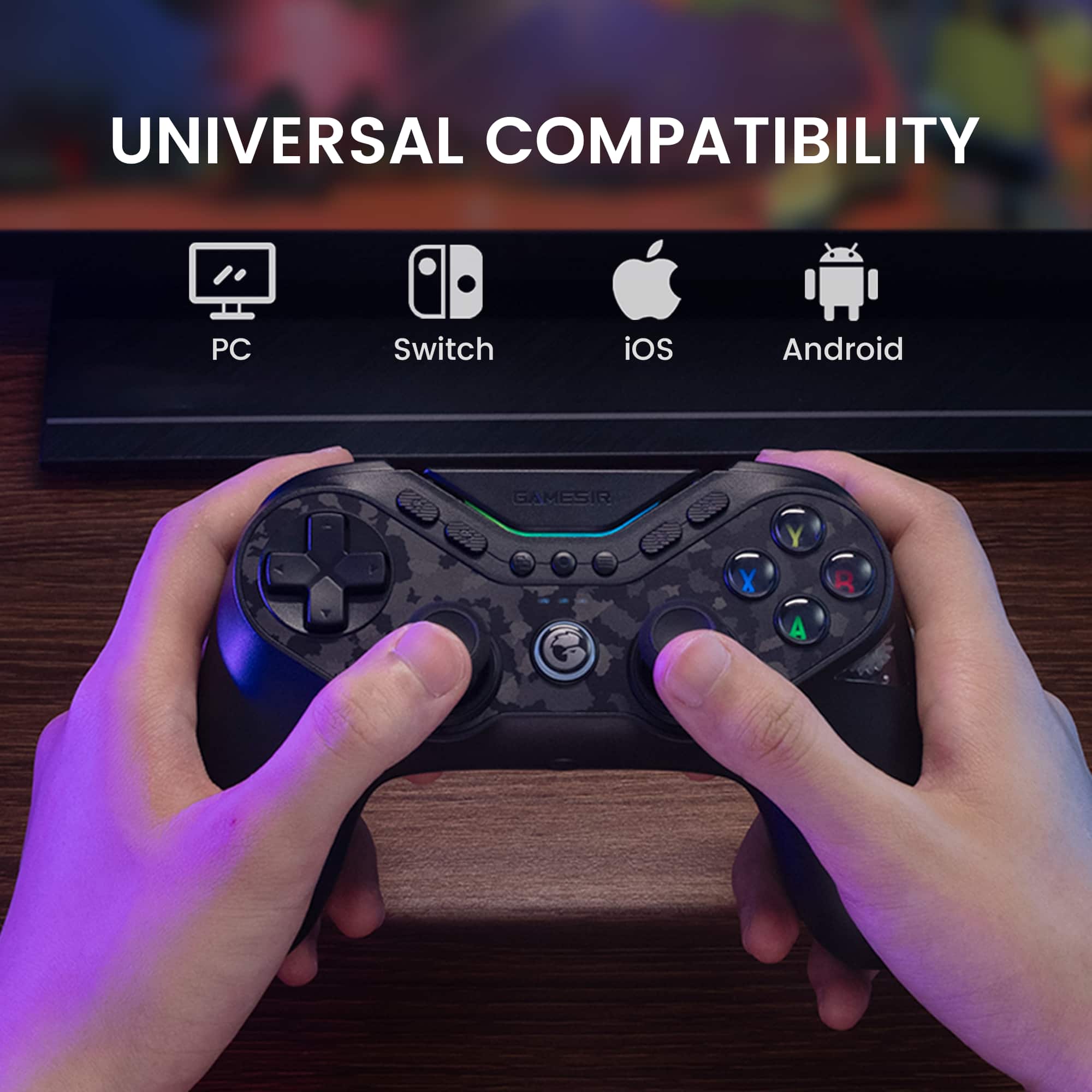 UNIVERSAL COMPATIBILITY PC, Switch, iOS, Android