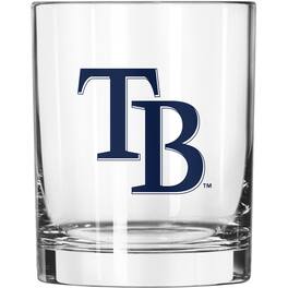 Logo Brands - Tampa Bay Rays 14oz. Game Day Rocks Glass - Multicolor