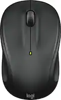 Logitech - M325s Wireless Optical Compact Ambidextrous Mouse - Wireless - Graphite - Front_Zoom