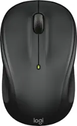 Logitech - M325s Wireless Optical Compact Ambidextrous Mouse - Wireless - Graphite - Front_Zoom