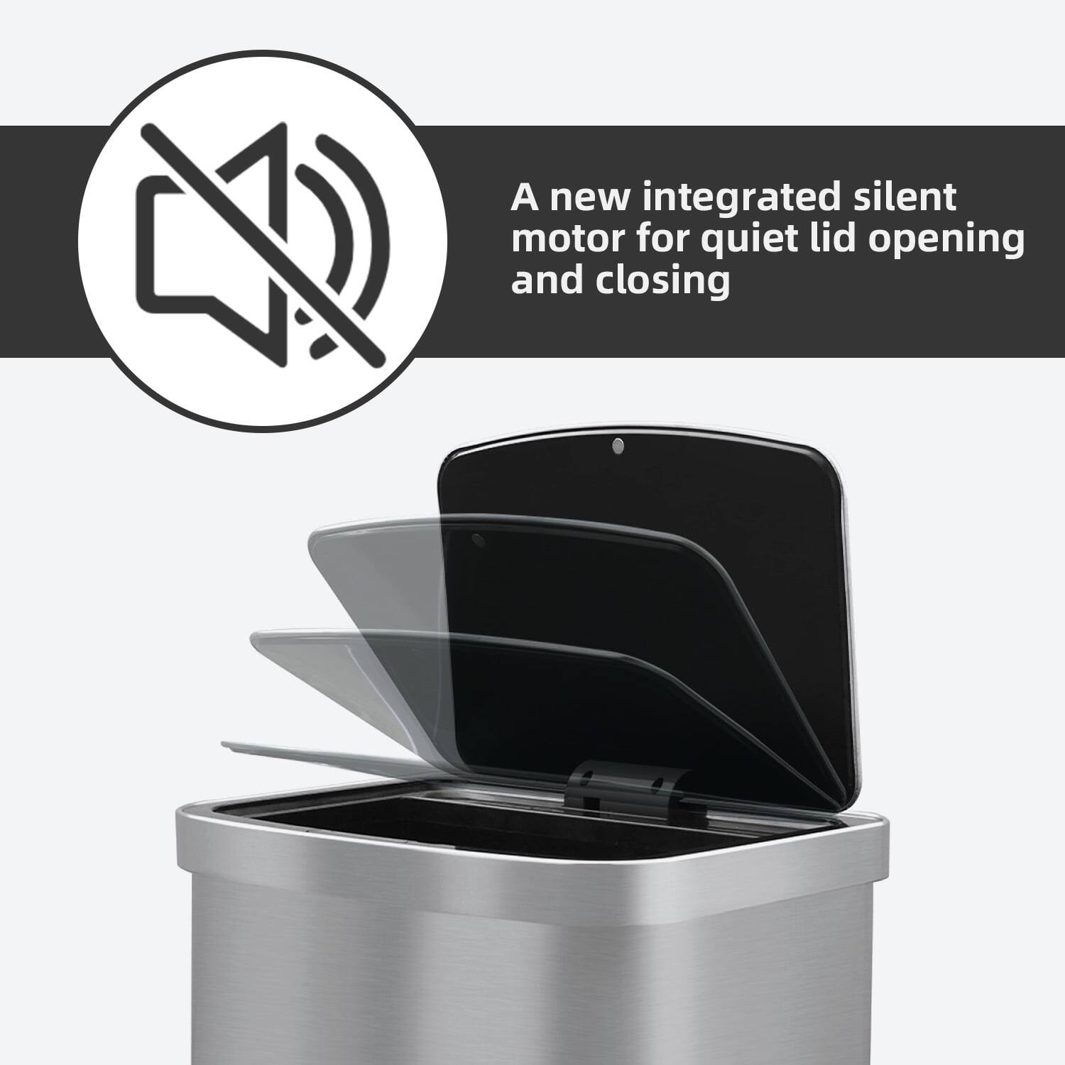 A new integrated silent motor for quiet lid opening and closing