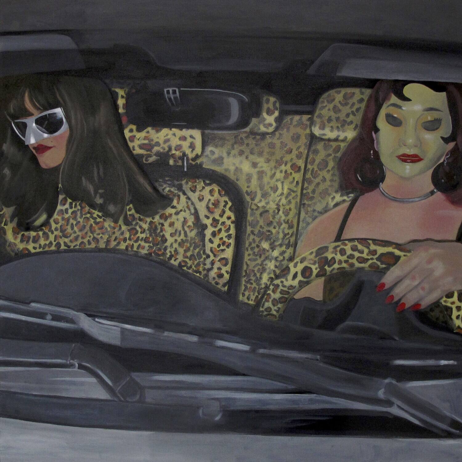 Front. Marci - Mask Lady and Late Night Girl   - VINYL LP.