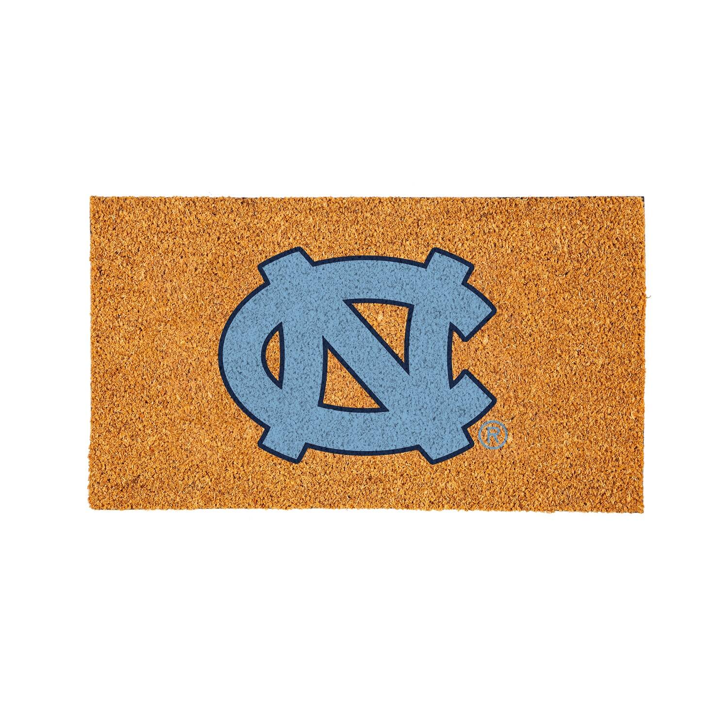 Evergreen Enterprises - North Carolina Tar Heels 28" x 16" Logo Turf Mat - Multicolor