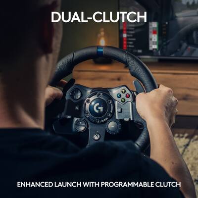 Logitech G923 Racing Wheel and Pedals for Xbox Series X|S, Xbox Logitech G923 Racing Wheel and Pedals for Xbox Series X|S, Xbox