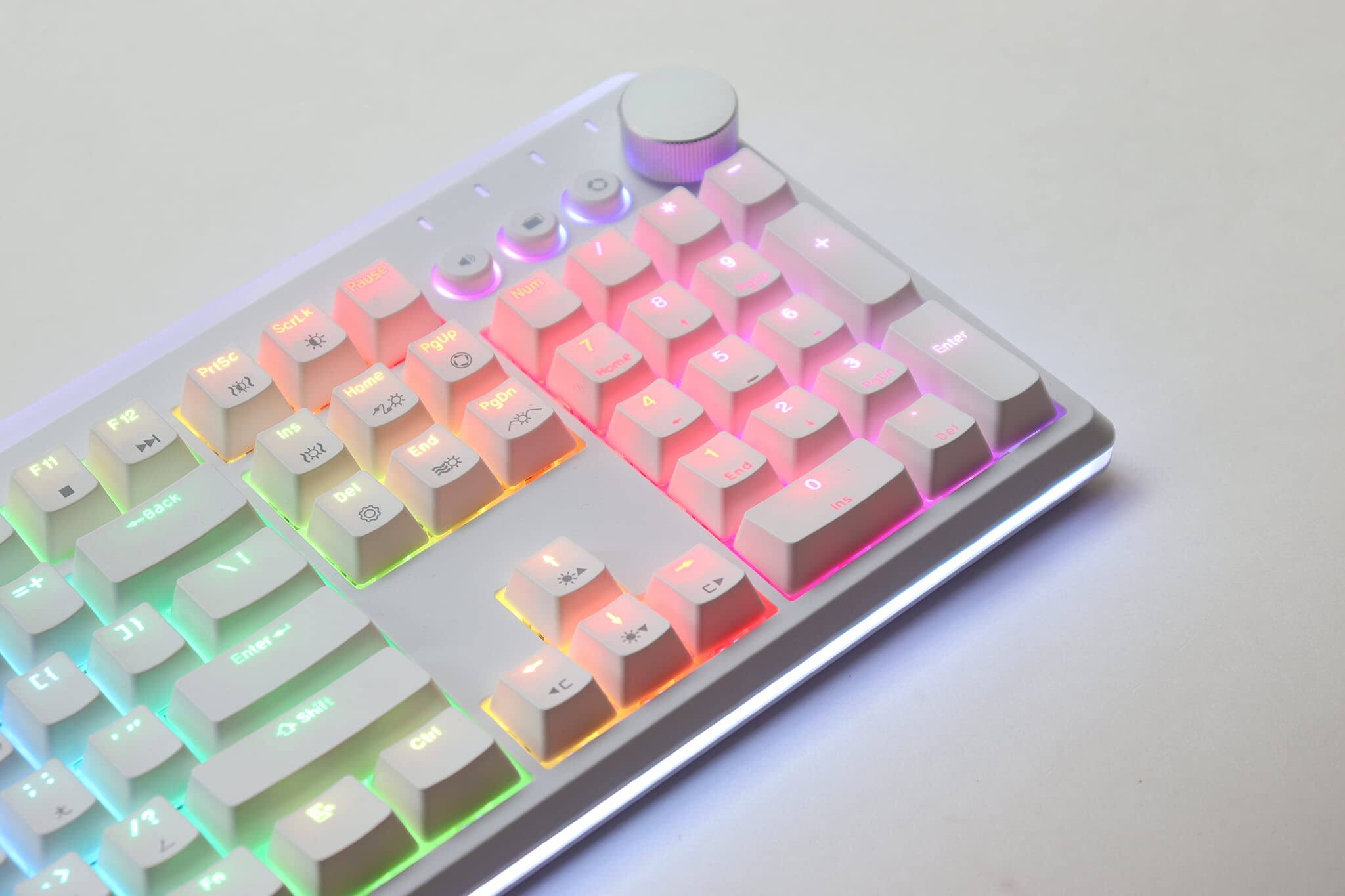 F11 F12  
Pause Num Lock  
PgUp 7 8 9  
Home 4 5 6  
PgDn 1 2 3  
End 0  
Ins Del  
Backspace  
Enter  
Shift Ctrl  
Fn