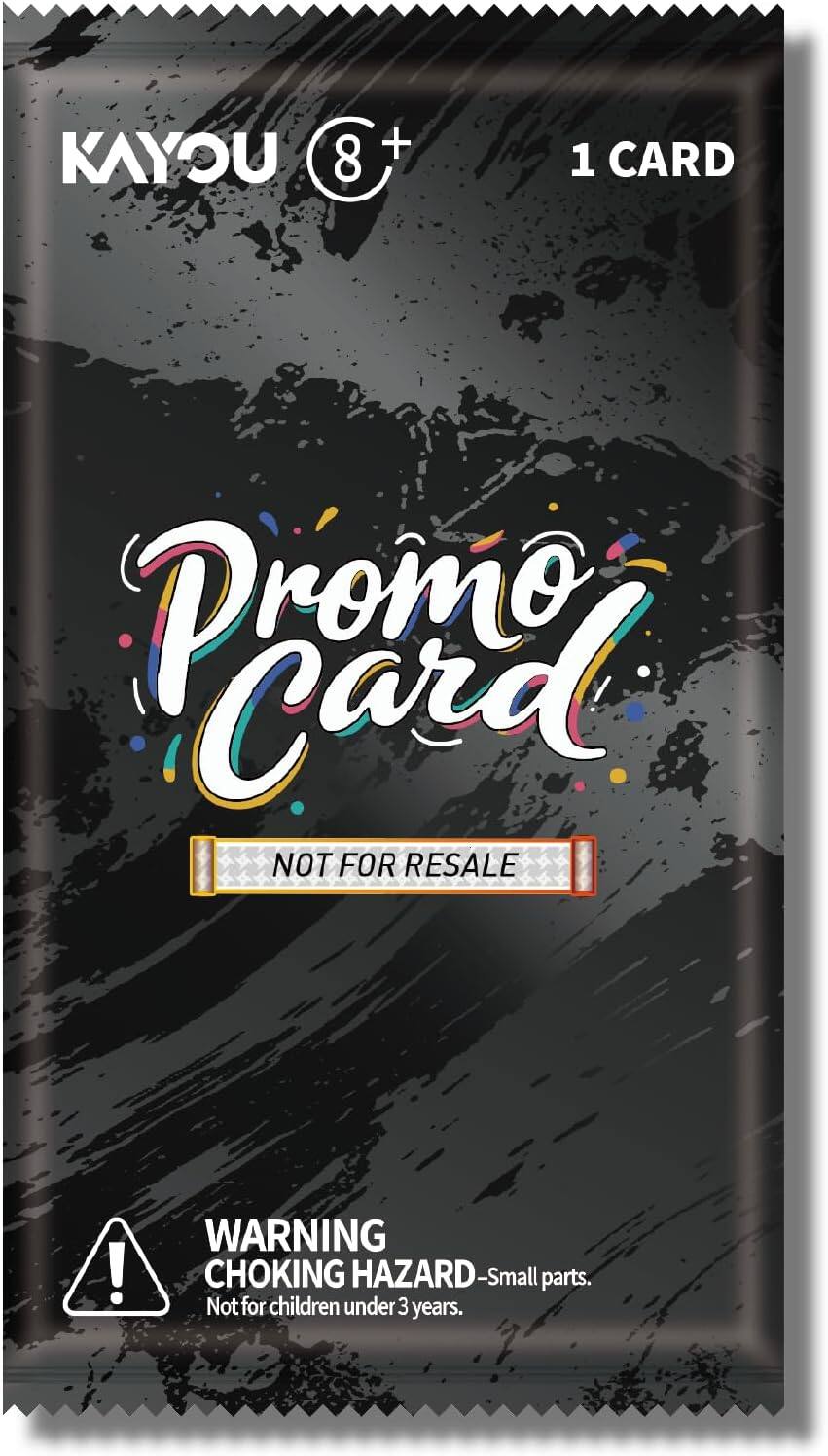 KAYOU 8+ 1 CARD Promo Card NOT FOR RESALE! WARNING CHOKING HAZARD-Small parts. Not for children under 3 years.