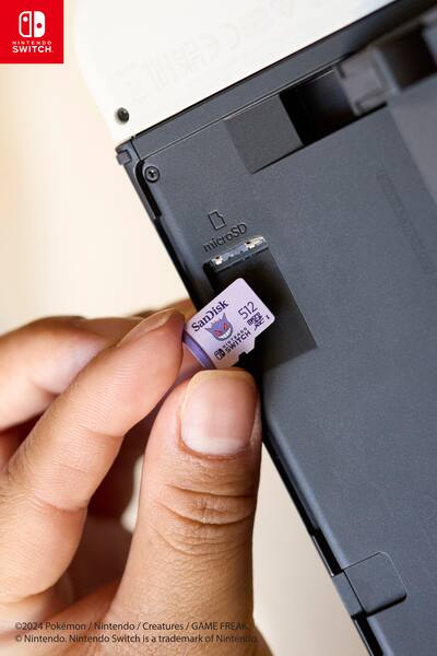 SANDISK 512GB microSDXC UHS 1 Memory Card Licensed for Nintendo SANDISK 512GB microSDXC UHS 1 Memory Card Licensed for Nintendo