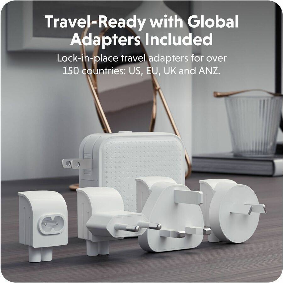 Travel-Ready with Global Adapters Included

Lock-in-place travel adapters for over 150 countries: US, EU, UK and ANZ.