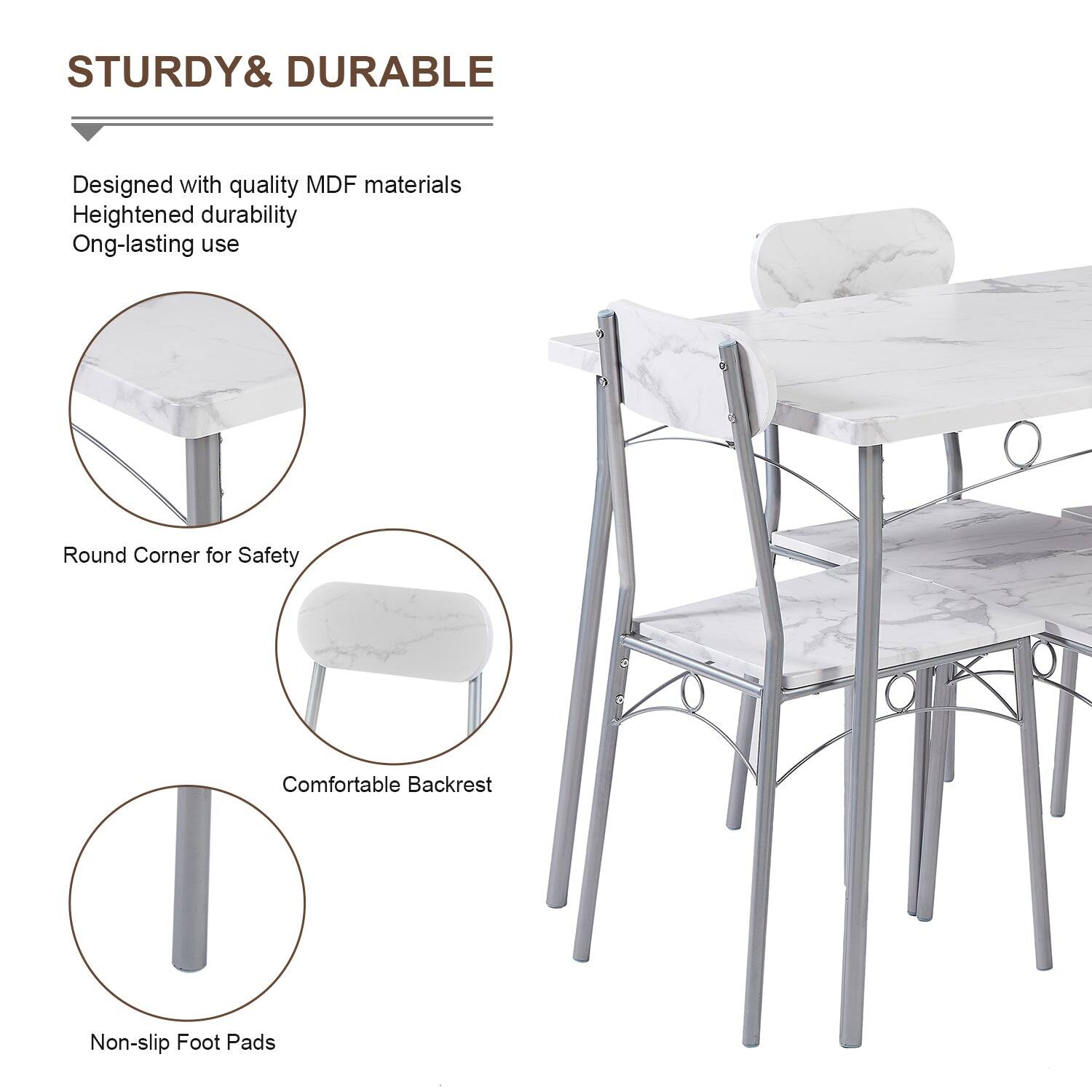 STURDY & DURABLE

Designed with quality MDF materials  
Heightened durability  
Ong-lasting use

Round Corner for Safety

Comfortable Backrest

Non-slip Foot Pads