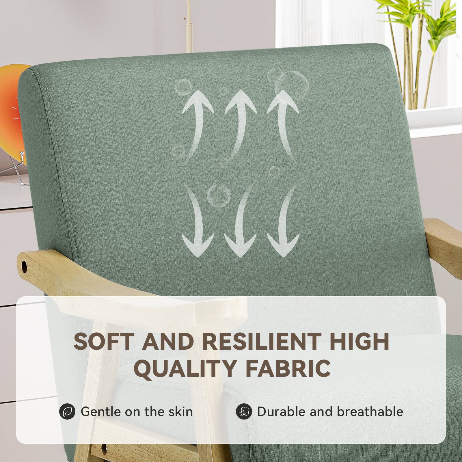 I SOFT AND RESILIENT HIGH QUALITY FABRIC

Gentle on the skin
Durable and breathable