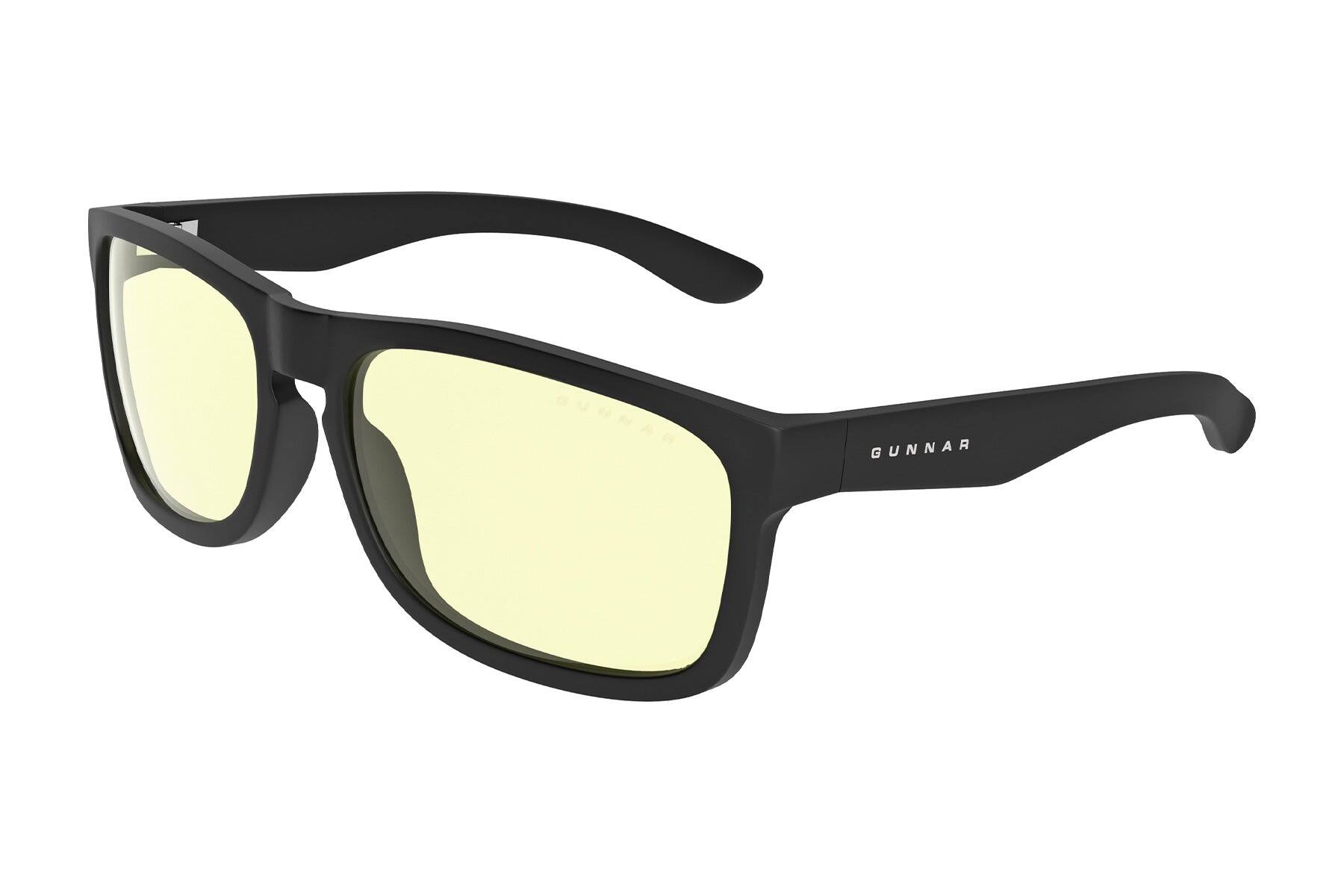 Alt View 5. GUNNAR - GUNNAR Gaming Glasses  -  Intercept, Onyx, Clear Neutral Lens - Blue Light Blocking, For Cross Room Veiwing - Onyx.