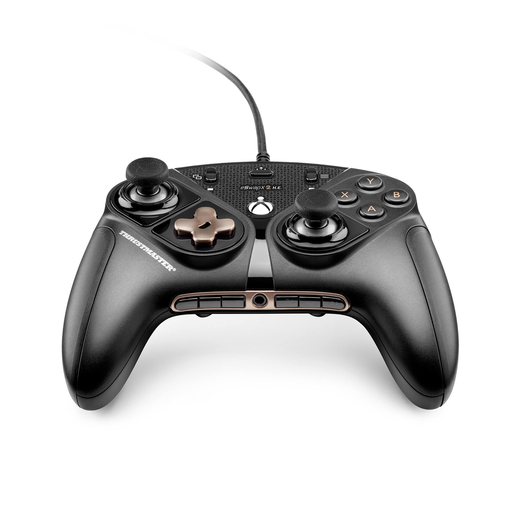 Back. Thrustmaster - ESwap X2 H.E Modular Gamepad for Esports Games Mini-Sticks Compatible w/Xbox Series X|S, Xbox One and PC - Black.