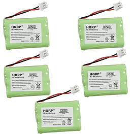 HQRP - 5-Pack 3.6 V 800 mAh Ni-MH Receiver Battery Pack for Tri-tronics Dog Training Collars