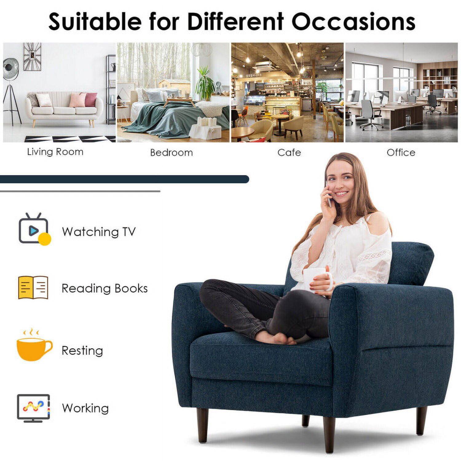 Suitable for Different Occasions

Living Room  
Bedroom  
Cafe  
Office  

Watching TV  
Reading Books  
Resting  
Working