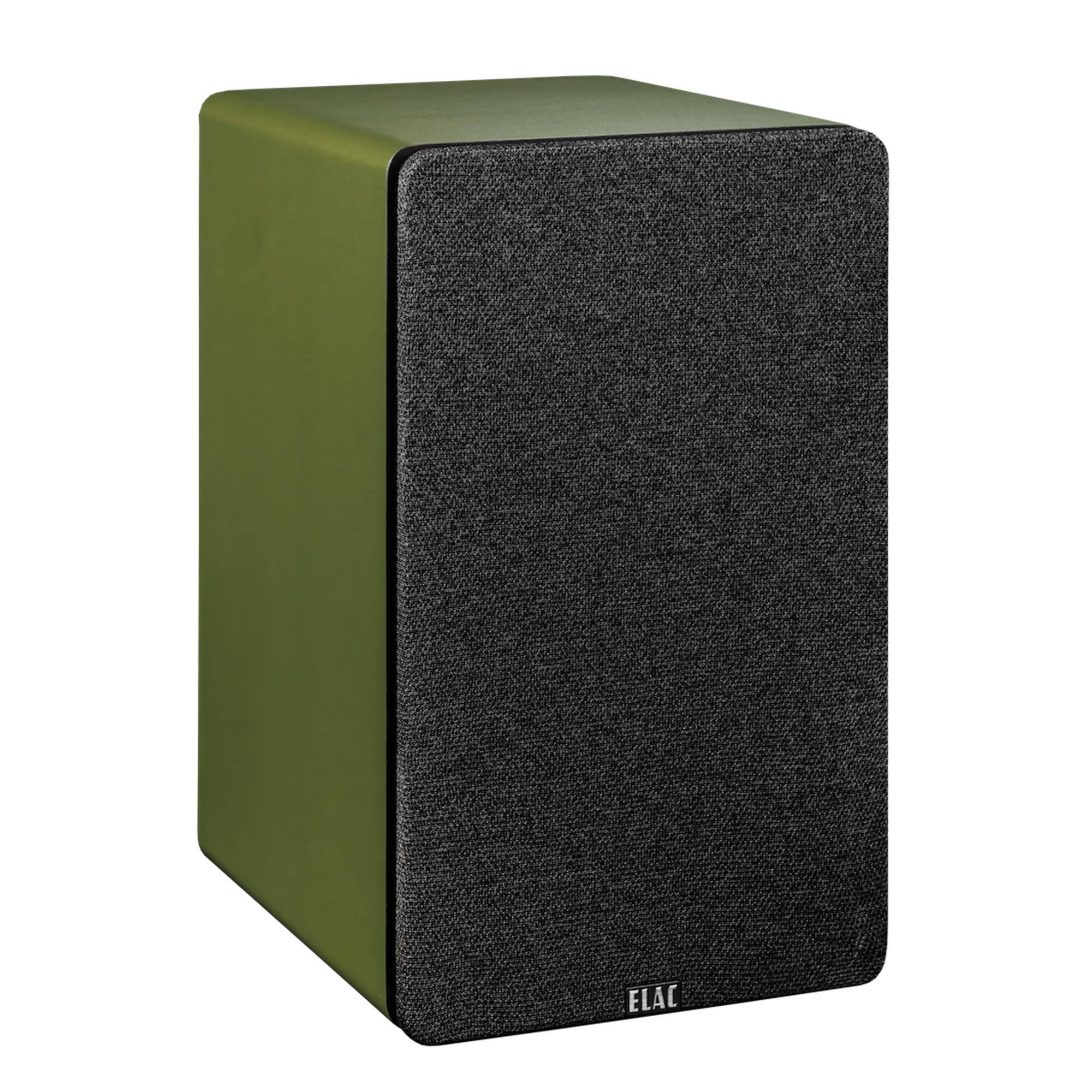 Alt View 2. ELAC - ELAC DCB61-OL Debut ConneX Powered Speaker - Olive - Black/Gray.
