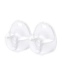 eufy - Original Milk Container (2-Pack) for Wearable Breast Pump E20/S1/S1 Pro - Brown