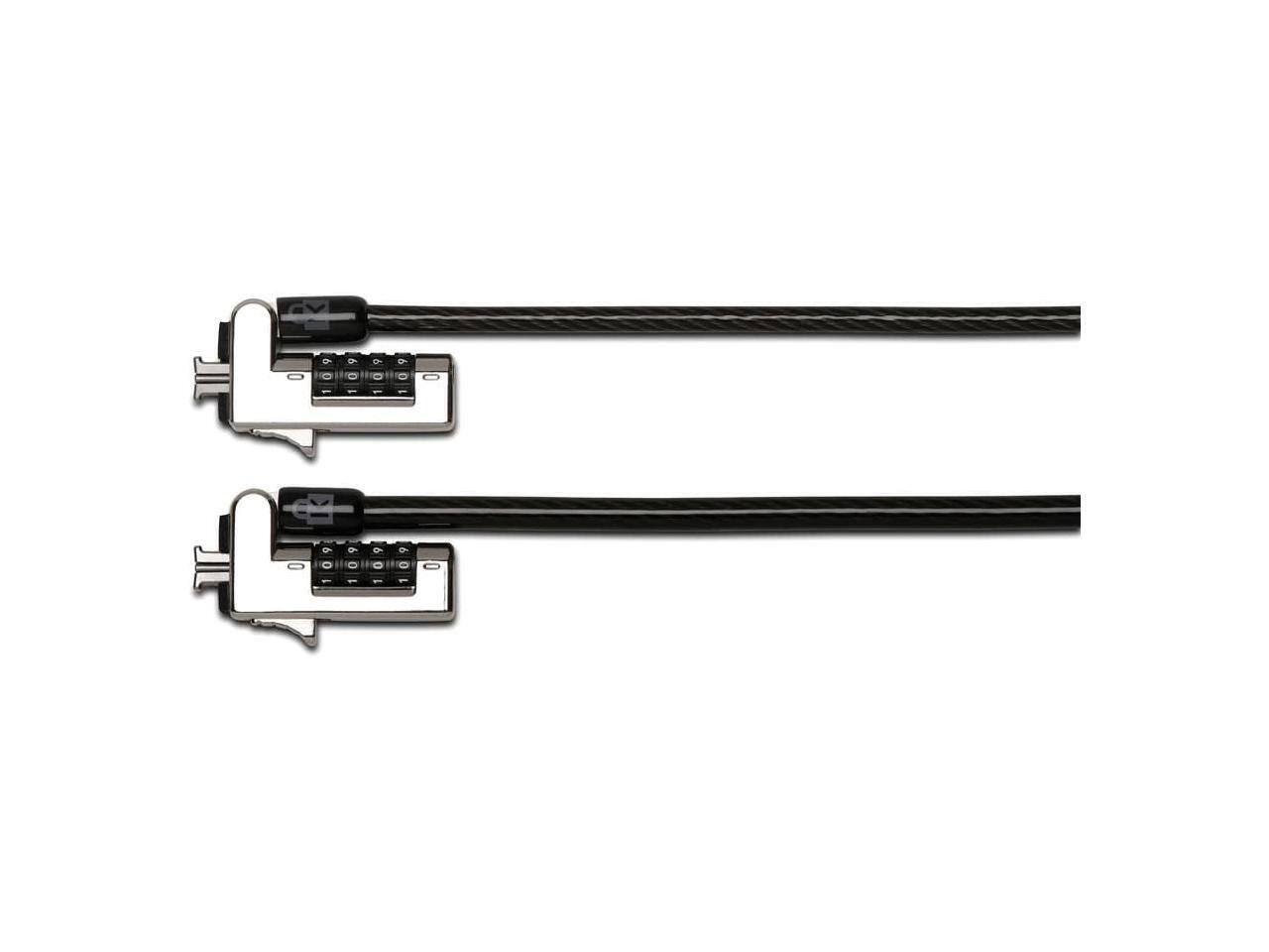 Alt View 6. Kensington - Slim Combo Ultra Cable Lock for Standard Security Slot Resettable 4-Digit Universal Fit Durable Steel Cable K60628WW.