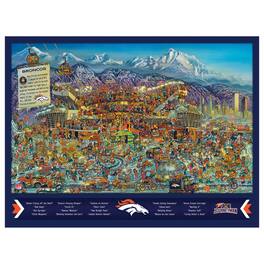 YouTheFan - 500-Piece Joe Journeyman Puzzle - Multicolor