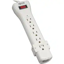 Tripp Lite - by Eaton Protect It! 7-Outlet Surge Protector 12 ft. (3.66 m) Cord 1080 Joules Fax/Modem Protection RJ11 - Unknown