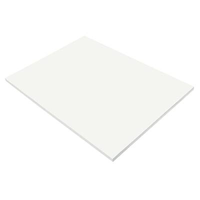 Front. Prang - Prang Construction Paper, 18" x 24", White, 50 Sheets/Pack (P9217) - White.