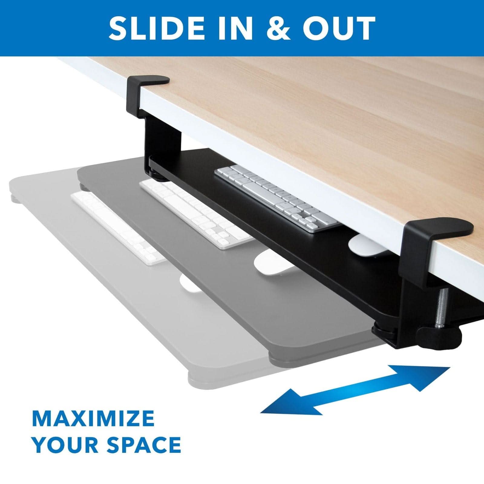 SLIDE IN & OUT  
MAXIMIZE YOUR SPACE
