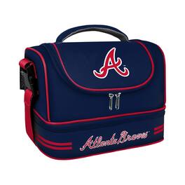 Logo Brands - Atlanta Braves Lunch Cooler - Navy