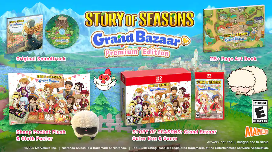 Story of Seasons: Grand Bazaar: Premium Edition Nintendo Switch