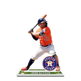 UPI Marketing - Jose Altuve Houston Astros 12'' Player Standee Desktop Display - Multicolor