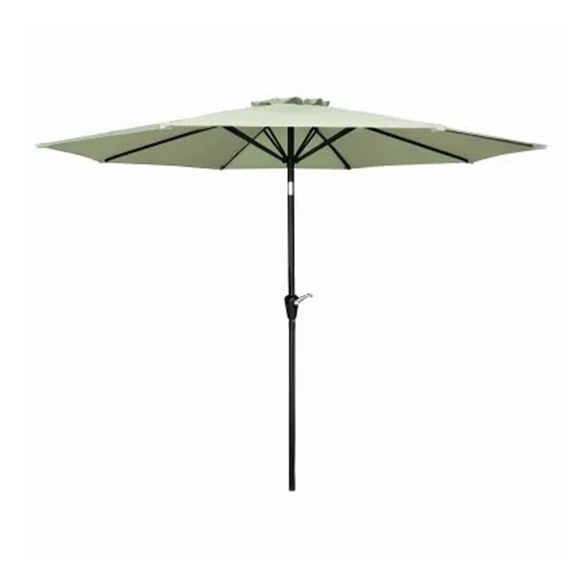 Four Seasons Courtyard - 9' Round Polyester Patio Market Umbrella - Seafoam Green price history on PriceWatchPro