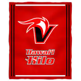 Vive La Fete - Hawaii Hilo Vulcans 36'' x 48'' Children's Mascot Plush Blanket - Multicolor