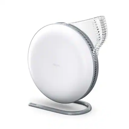 Front. IQAir - Atem Personal Air Purifier - White.