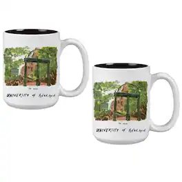 Indigo Falls - Georgia Bulldogs 2-Pack 15oz. Laura Wilcox University Mug Set - Multicolor