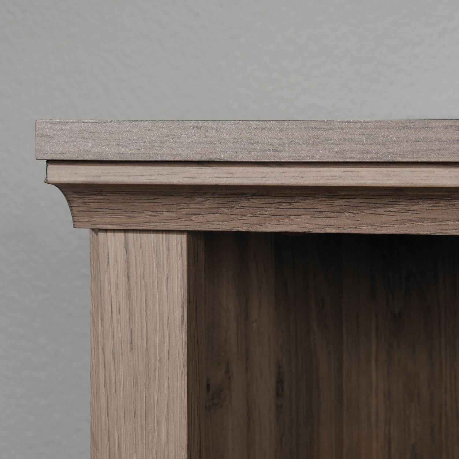 Alt View 2. Sauder - Sauder Miscellaneous Storage Bookcase Salt Oak finish - Salt Oak.