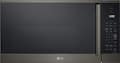 LG - 1.8 Cu. Ft. Over-the-Range Smart Microwave with Sensor Cooking and EasyClean - Black Stainless Steel
